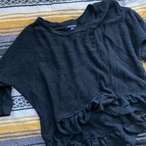 High low sweater